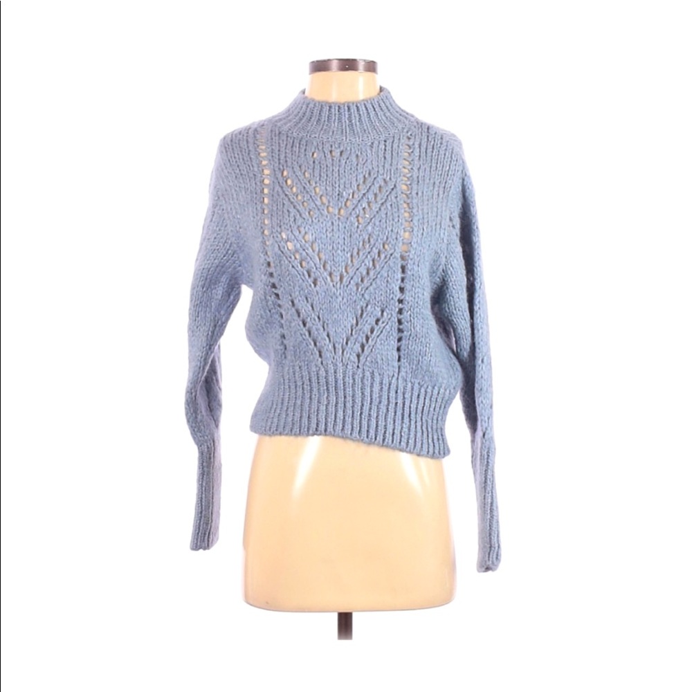 NWT light blue Zara sweater